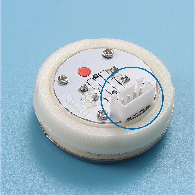 5Pcs Elevator Push Button KA122P01 MTD330 MTD310 BA530 DC24V Elevator Accessories Blue Or Red Light 37mm Open Hole