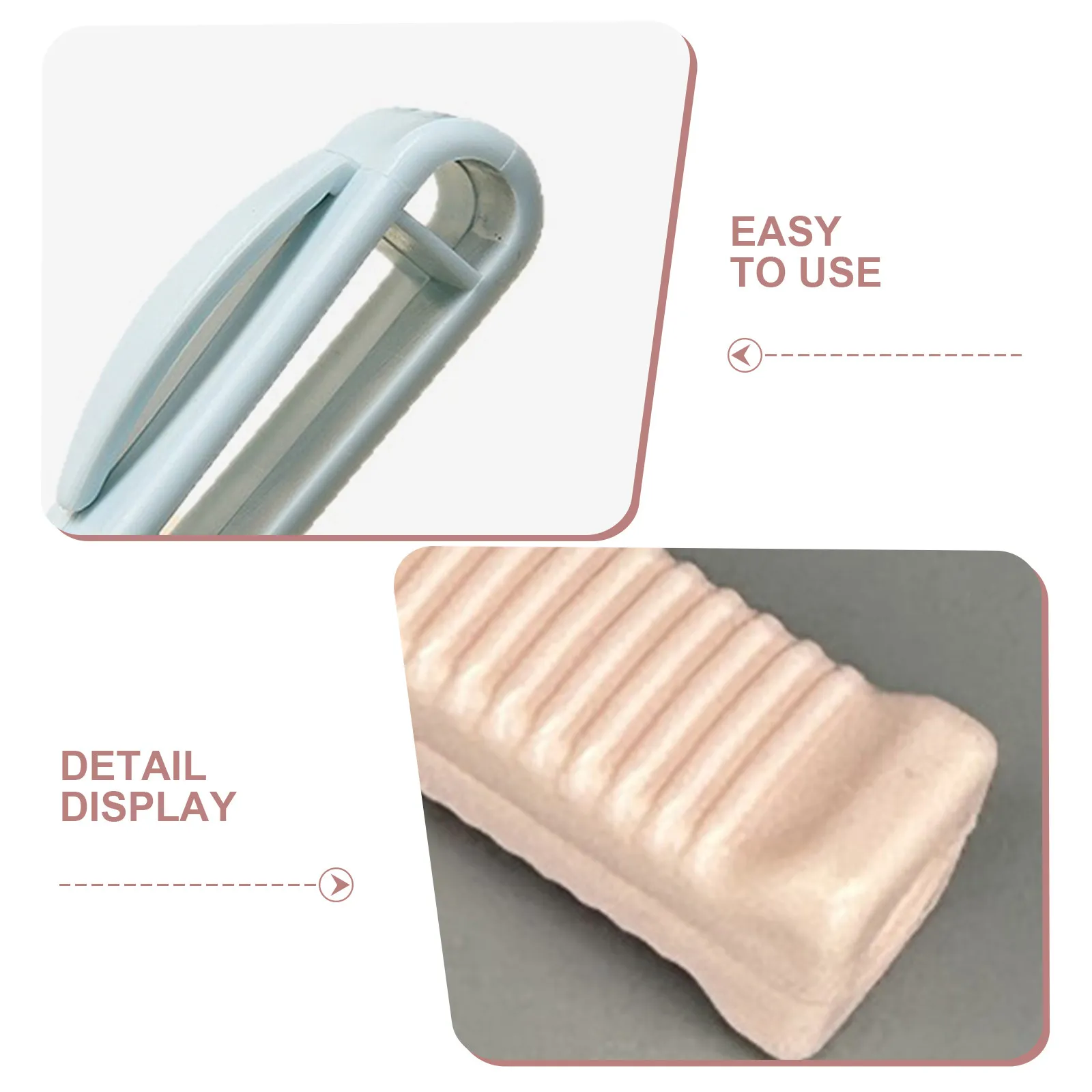 8Pcs Nurse Ampoule Opener Plastic Vial Bottle Opener Ergonomic Non-Slip Groove Safety Bottle Cap Remover Vial Decapper