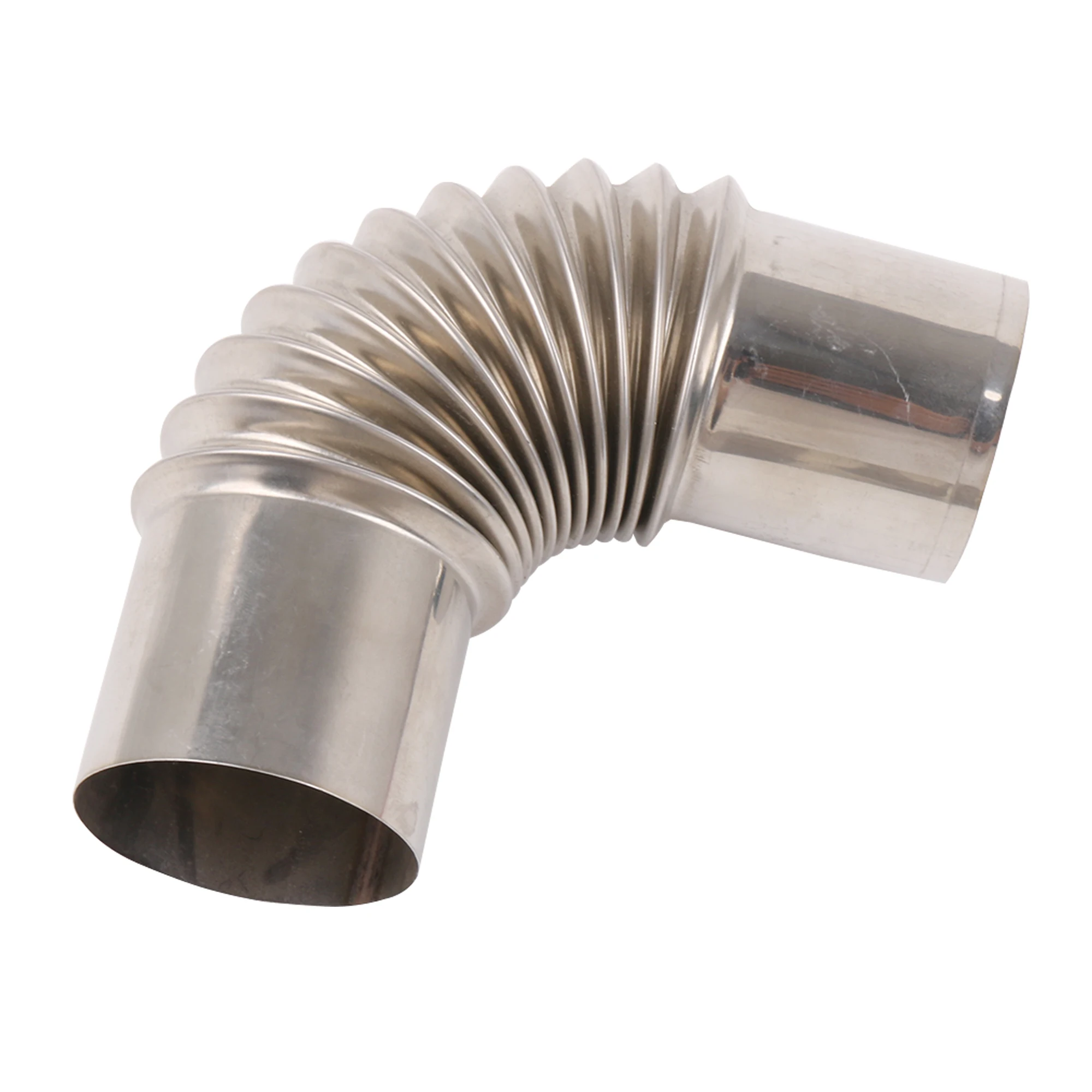 

Heater Exhaust Pipe Tube Elbow Connector for RV Travel 1.97" Diameter Silver