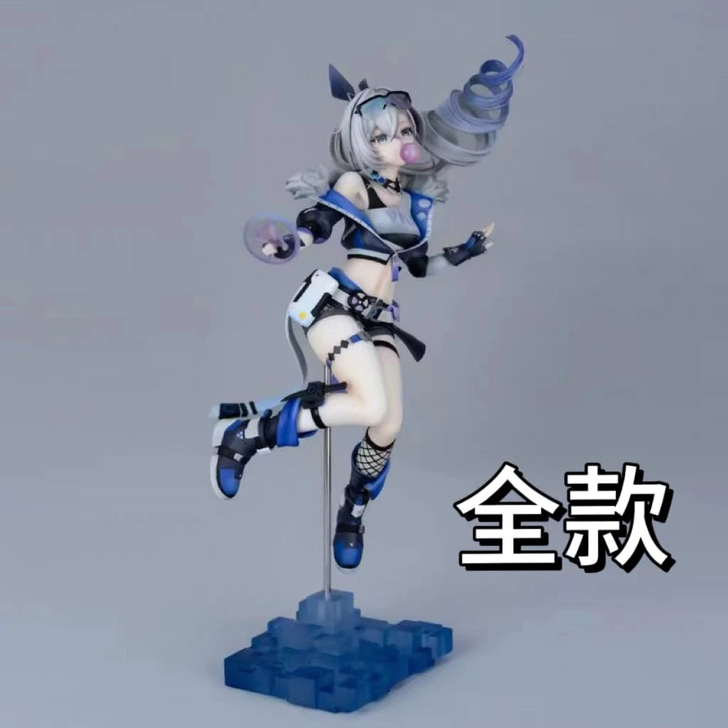 Honkai: Star Rail Figure Silver Wolf Figurine Stand Bubble Silver Wolf Anime Figures Collection Statue Model Ornament Toys Gifts