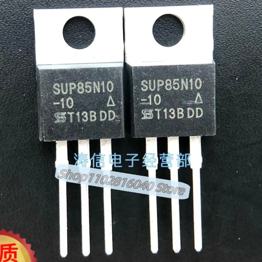 10PCS/Lot SUP85N10-10  SUP85N10 100V 85A  High Quality