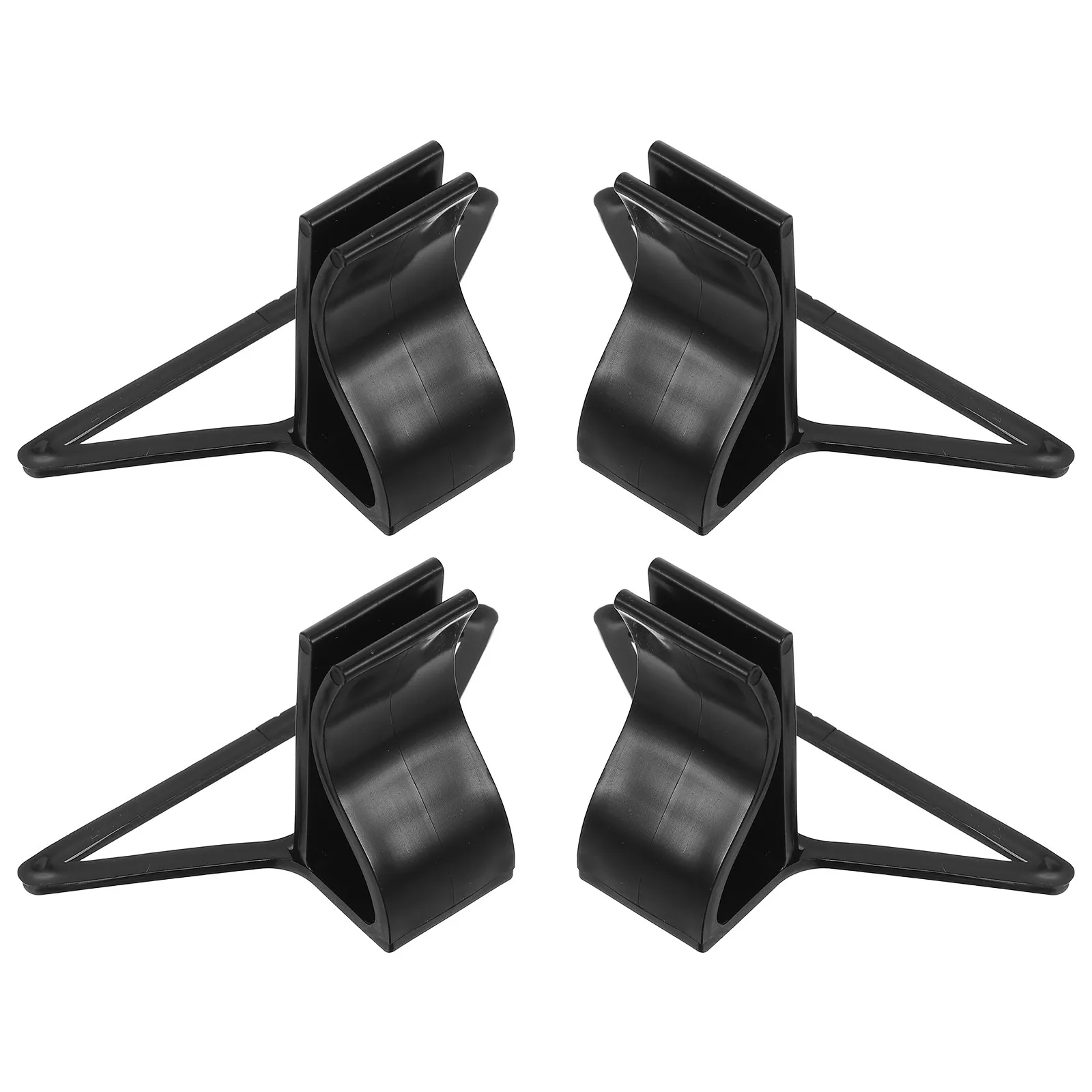 4pcs Clip-On Paint Brush Holder Edge Mounting Bucket Clip for Home Wall Painting Art Projects - Paint Saving Brush Rest