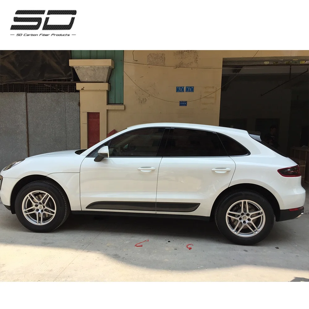 Carbon Fiber Side Door Trim For  Macan 2015-2018  4pieces/set