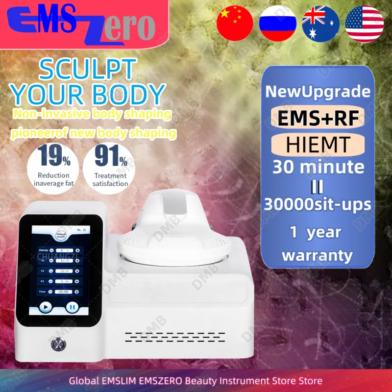 

2024 EMSzero Portable Fat Reduction Emslim Body Shaper Muscle Stimulator 6500W Sculpting EMSzero RF Beauty Equipment CE