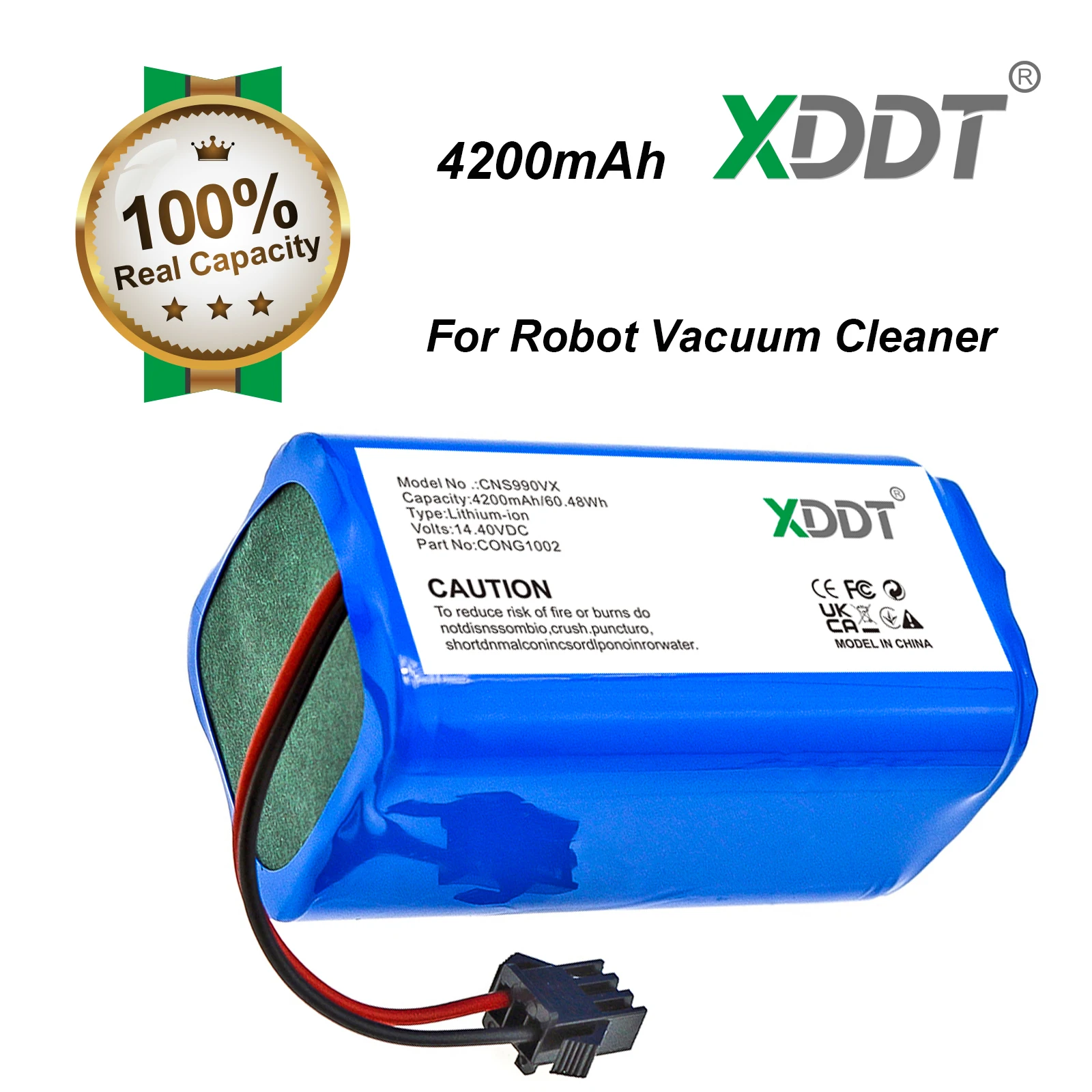 14.4V 4200mAh Replacement Battery For Proscenic 850T/P Robot Vacuum Cleaner Accessories Parts