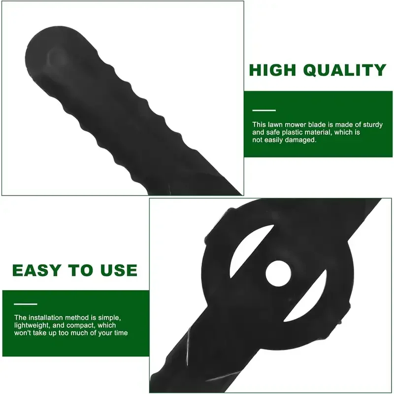 Juego de cuchillas de plástico - Leaf Blower Cordless reseña y precio