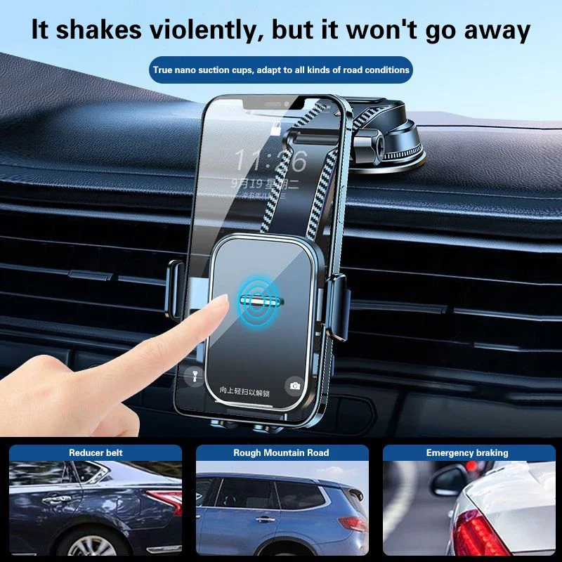 Car Phone Holder Stand Gravity Dashboard Phone Holder Mobile Phone Support Universal For iPhone 13 12 11 Xiaomi Samsung