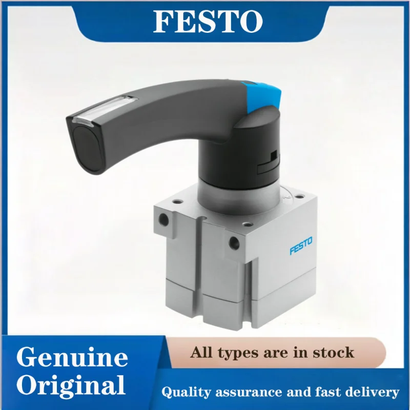 festo-vher-series-3410680-vher-p-h-b43c-b-m5-hand-lever-valve-4-3-way-closed-100-genuine-rotating-valve-high-performan-valve