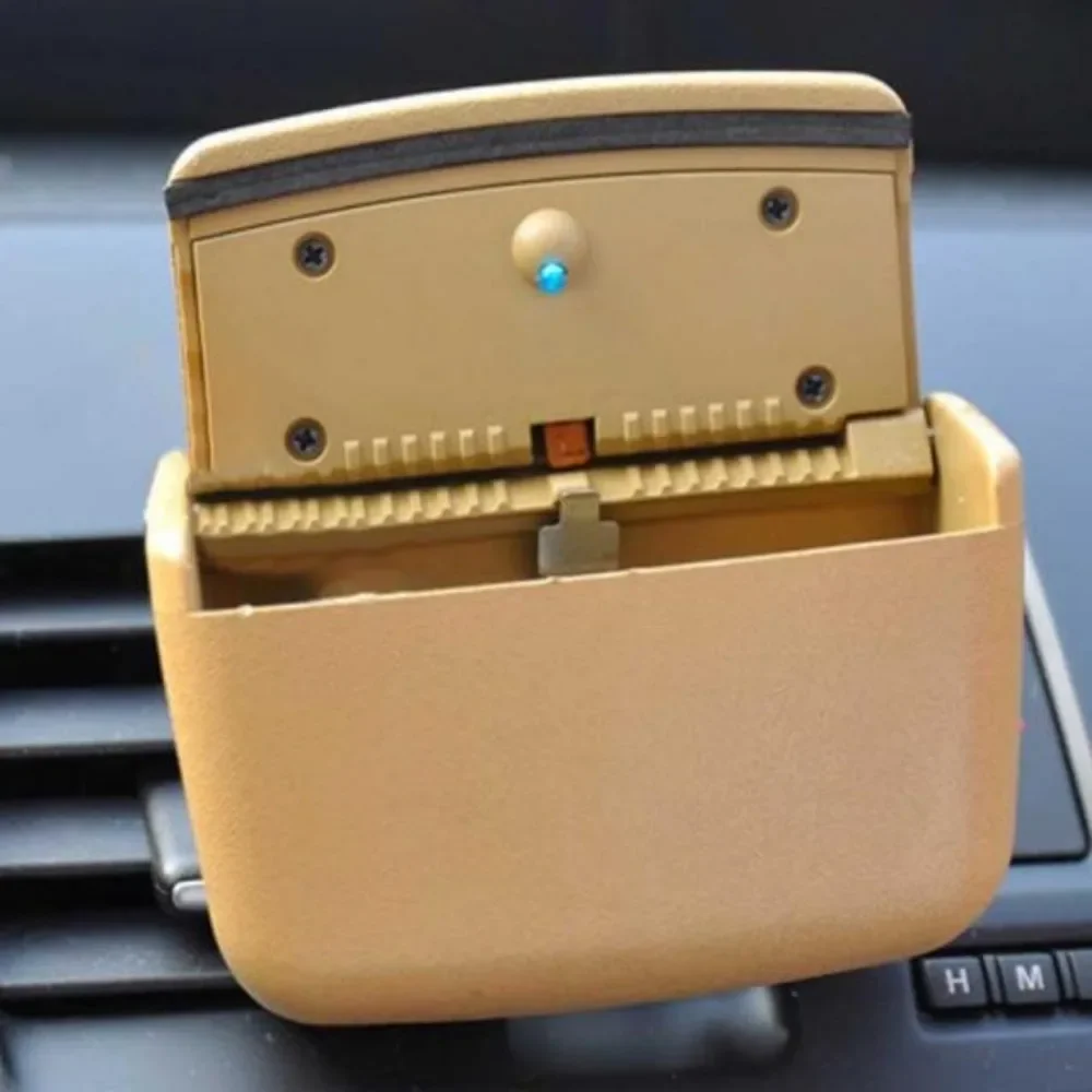 

Universal Car Ashtray With Led Lights Auto Cigarette Smokeless Portable Ash Tray With Cover Creative Multi-function Car Supplies