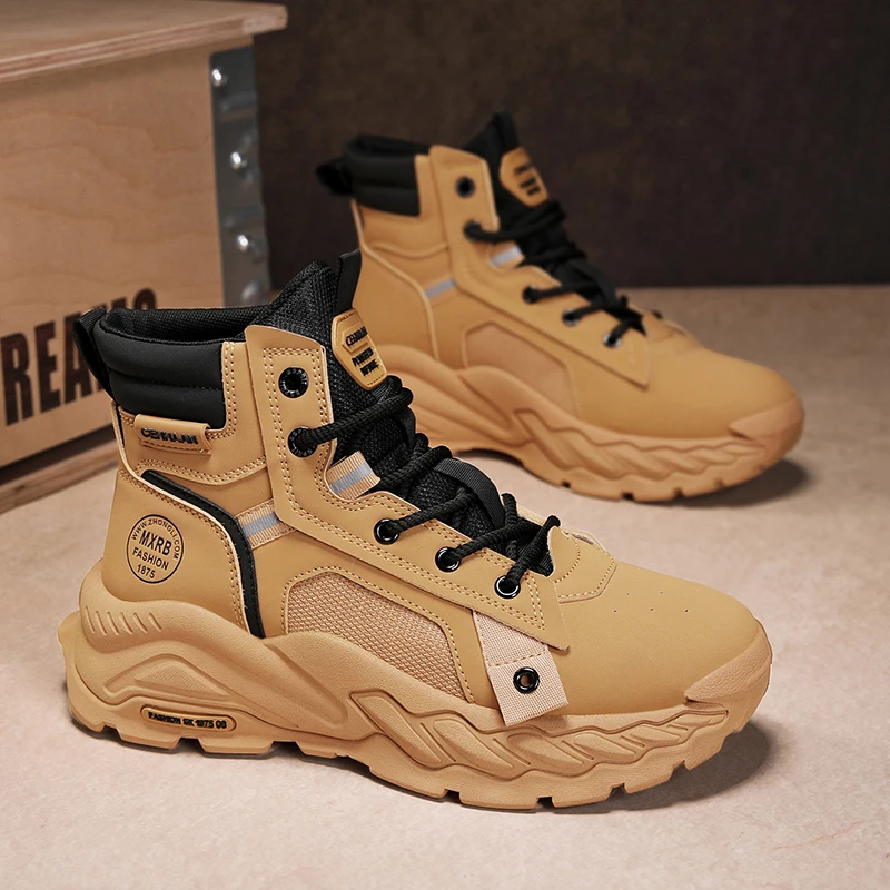 

Men's Lace Up Chukka Ankle Boots Oxford Dress Boots Work Daily Shoes For Men