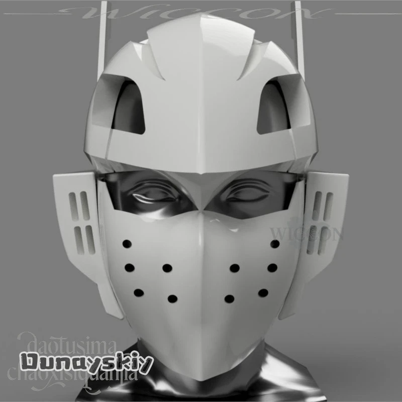 

Amanda*Bokuu Anime Movie Academiaaa Cosplay Tenyaa Idaa 3D Polylactic Acid Mask Props Accessories Punk Handsome Head Mask Hero