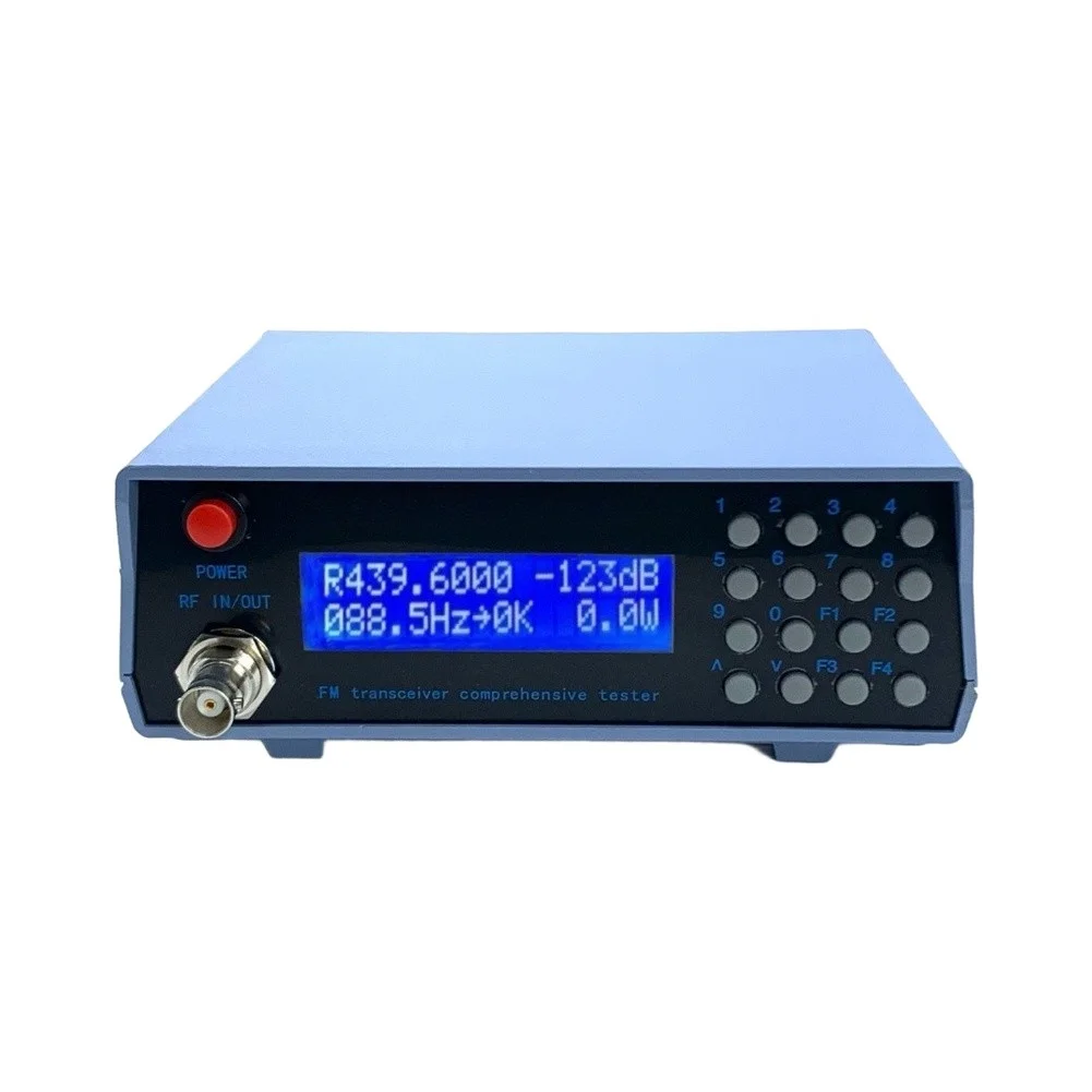 Repeater Testing Tool FM Transceiver Tester For Repeater Status Measurement 10MHz To 900MHz Range -132dBm To -90dBm Output