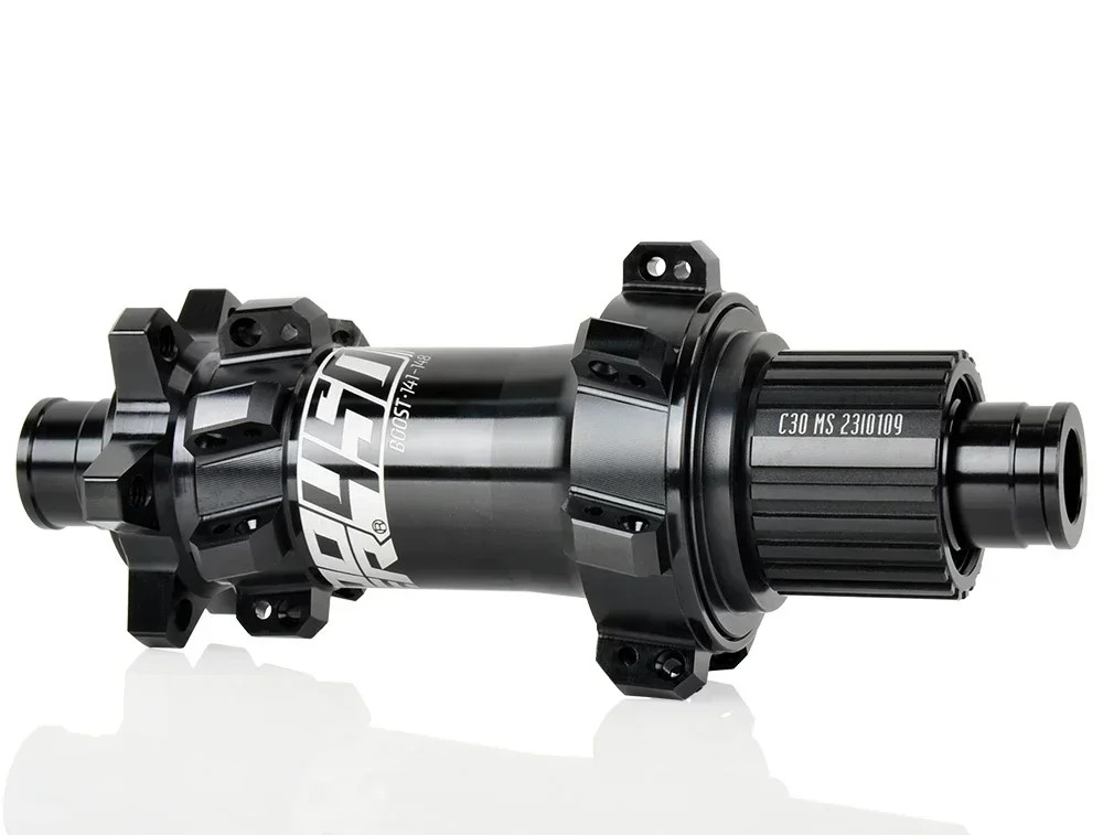 Koozer 450 Boost 120HD CR-MO Stahlachse 28 Löcher Straight Pull 6 Bolzen 5x141 15x110 12x148 HG XD MS 11 12 Speed MTB Fahrradnabe – Detail 13