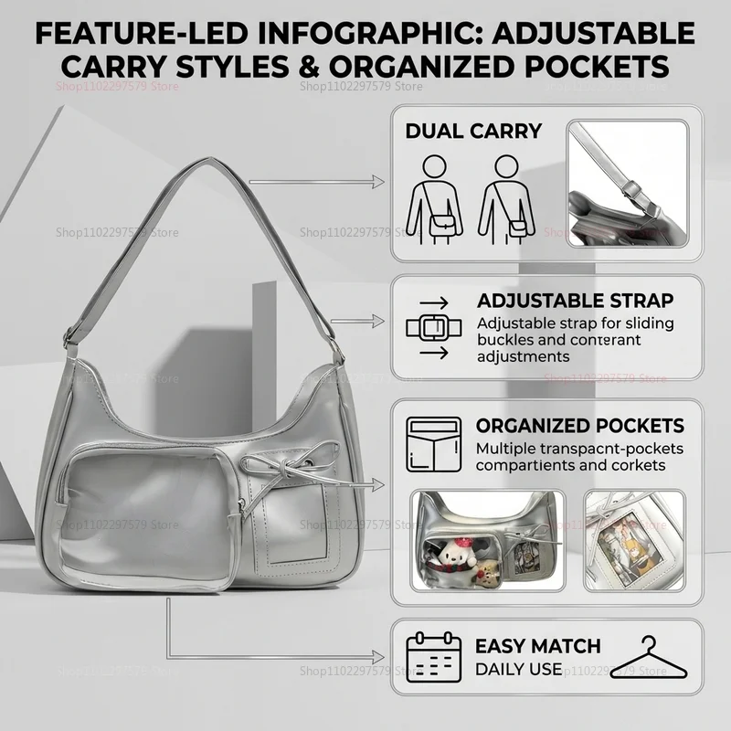 Women's handbags, backpacks, crossbody bags, multi-functional handbags, essential for daily use, various fashionable accessories