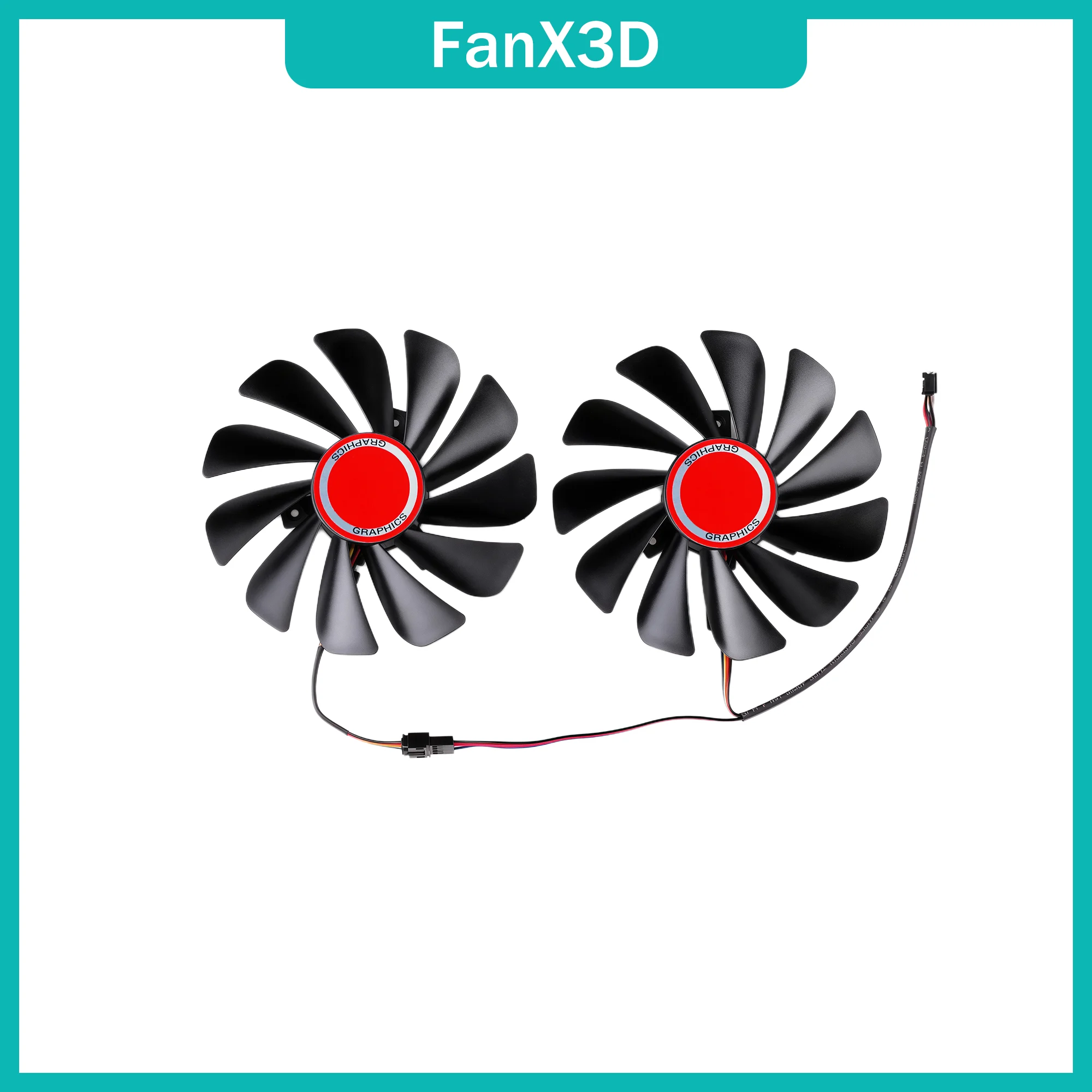 

For XFX RX 590 580 VGA Graphics Card CF1010U12S 95MM RX590 RX580 GPU Video Card Cooling Fan