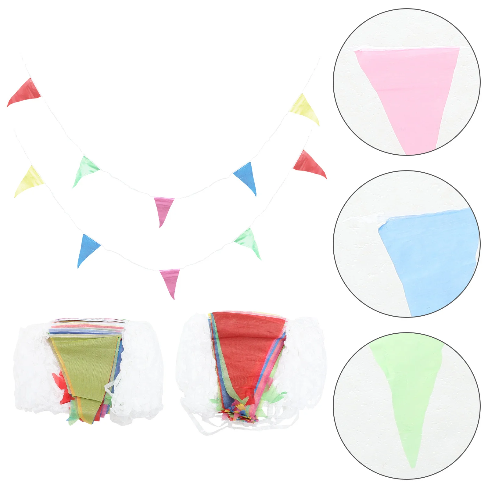 

Celebration Multicolor Bunting Banner Hanging Banner for Birthday Wedding Backdrop Party Decoration Birthday Bunting