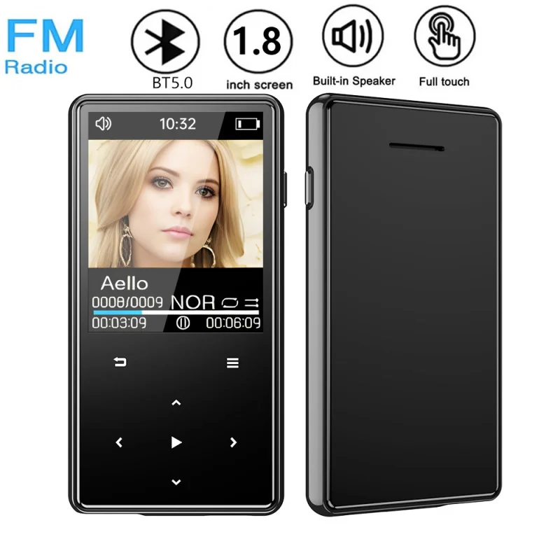 

BluetoothMP3/MP4Portable Music Player with External Speaker and Radio Function