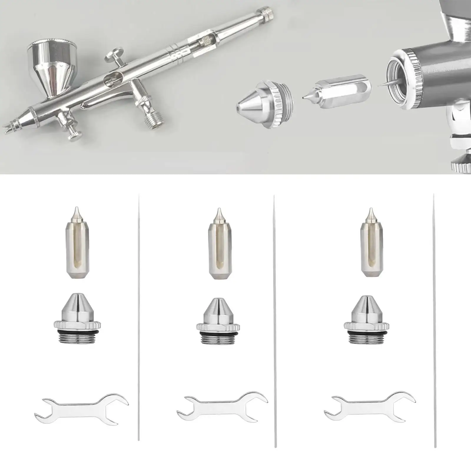 

Airbrush Tip for Airbrush Airbrush Nozzle Needle Home DIY Beginner Professionals and Hobbyist Airbrush Sprayer Accessories