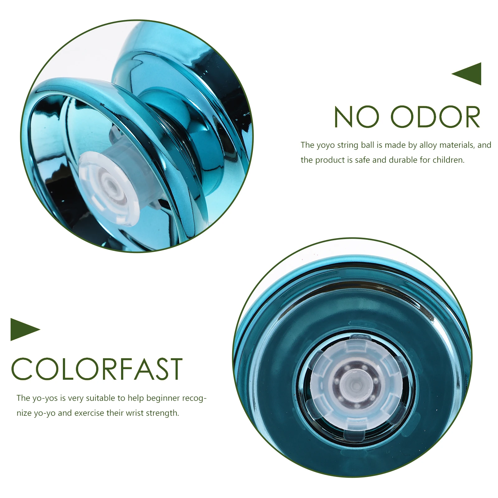 

1 Set Of Entry-Level Yo-Yo Balls Alloy String For Beginner Smooth Shaft Fast Rotation Outdoor Play Educational Fingertip Ball