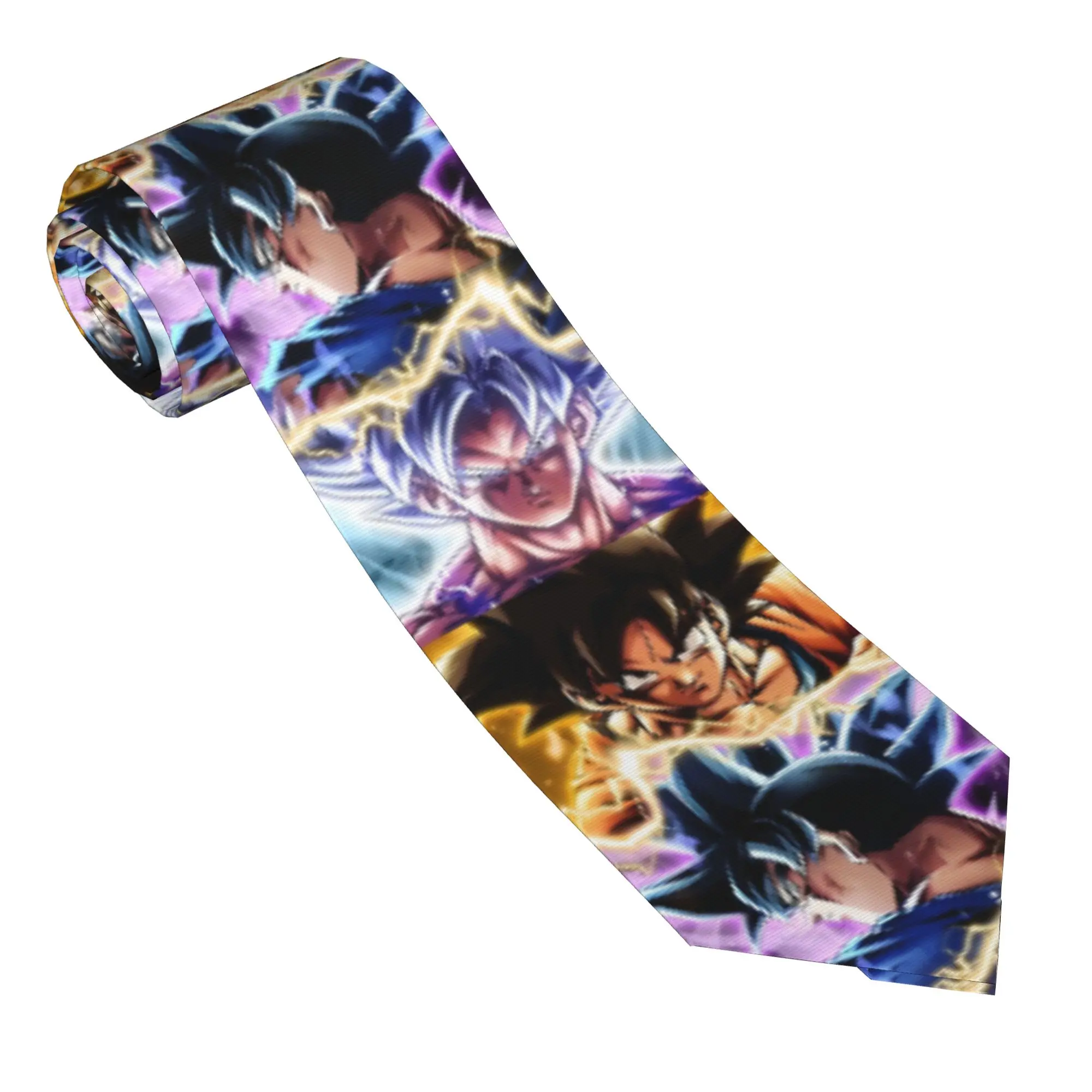 DBZ Z Cartoon Anime Unisex Necktie Slim 8 cm Narrow  Neck Ties for Men Daily Wear Gravatas Wedding Accessories  Party