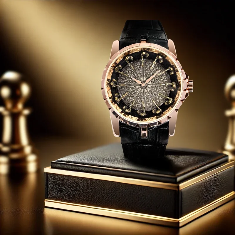 

Мужские элитные кварцевые часы, модные, повседневные и универсальные студенческие стили, темпераментные, совершенно новые.