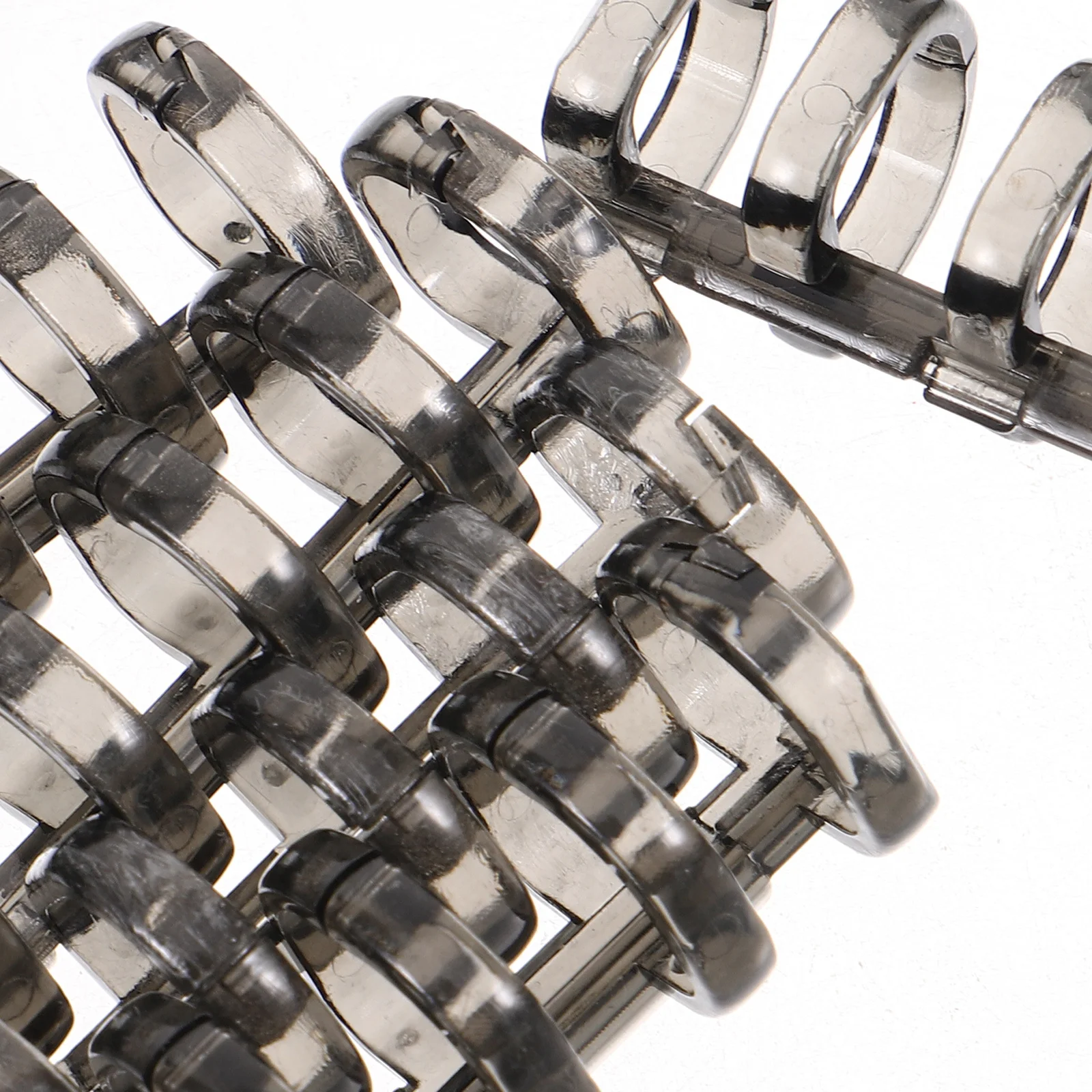 

10Pcs Plastic Loose Leaf Binder Rings Notebook Rings for School Office DIY Book Binding Supplies Spiral Binding Coils