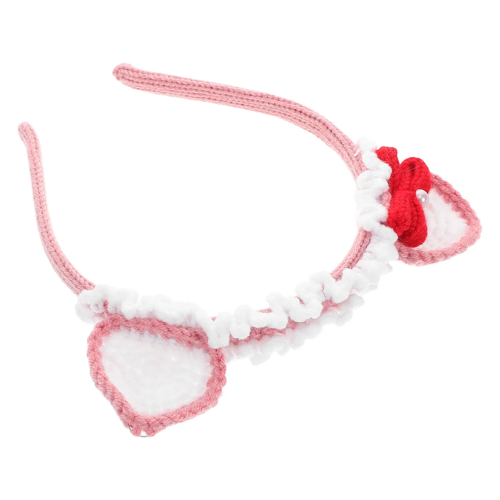 

Easter Crochet Hairbands Cat Ears Cute Headgear Decorative Hair Accessories For Wedding Birthday Party Costume Headpiece
