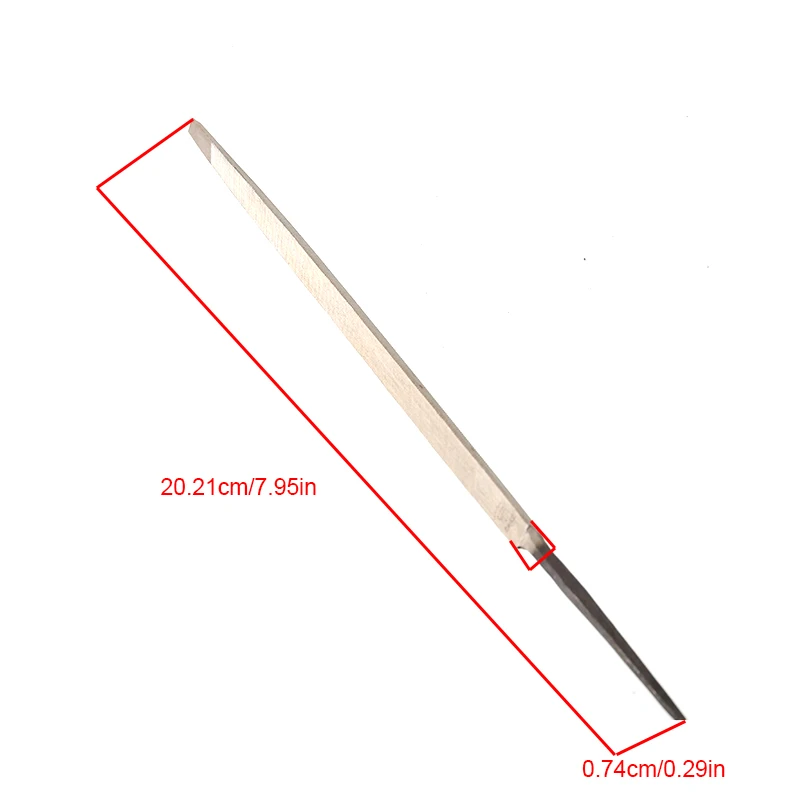 Suitable for metal processing and woodworking steel files, 6-inch high-quality triangular files