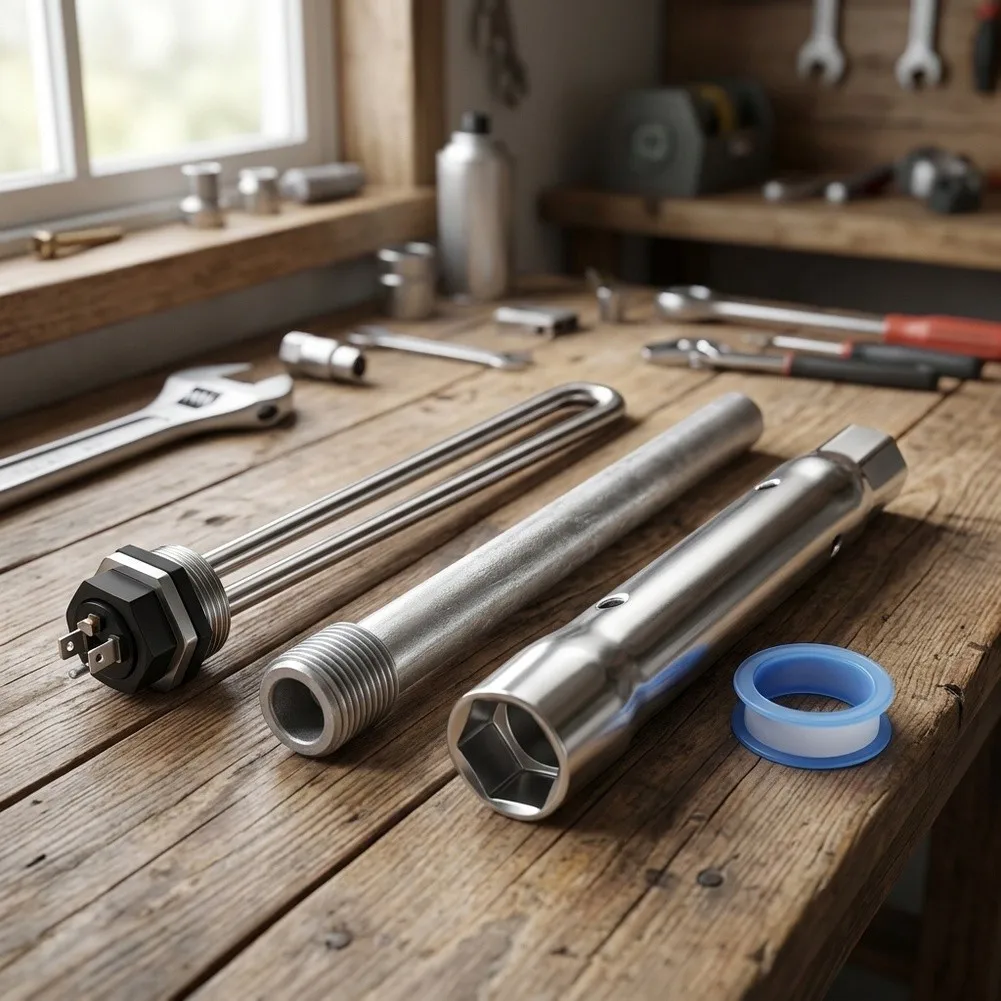 520900 Electric Heating For Element and For Magnesium Anode Rod Kit Designed for Suburban RV Water Heater Models