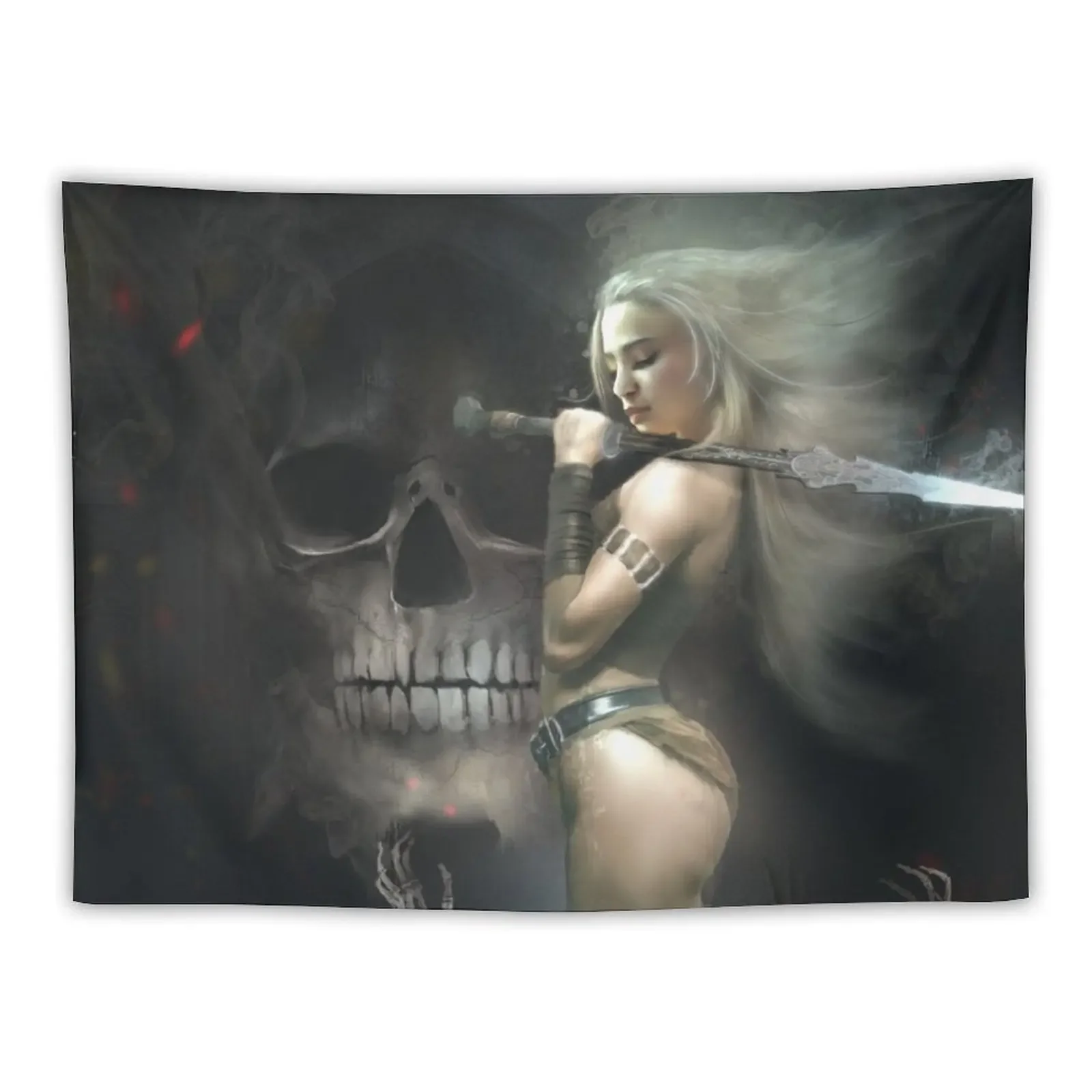 

Dark ages Tapestry Decoration For Bedroom Tapete For The Wall Tapestry
