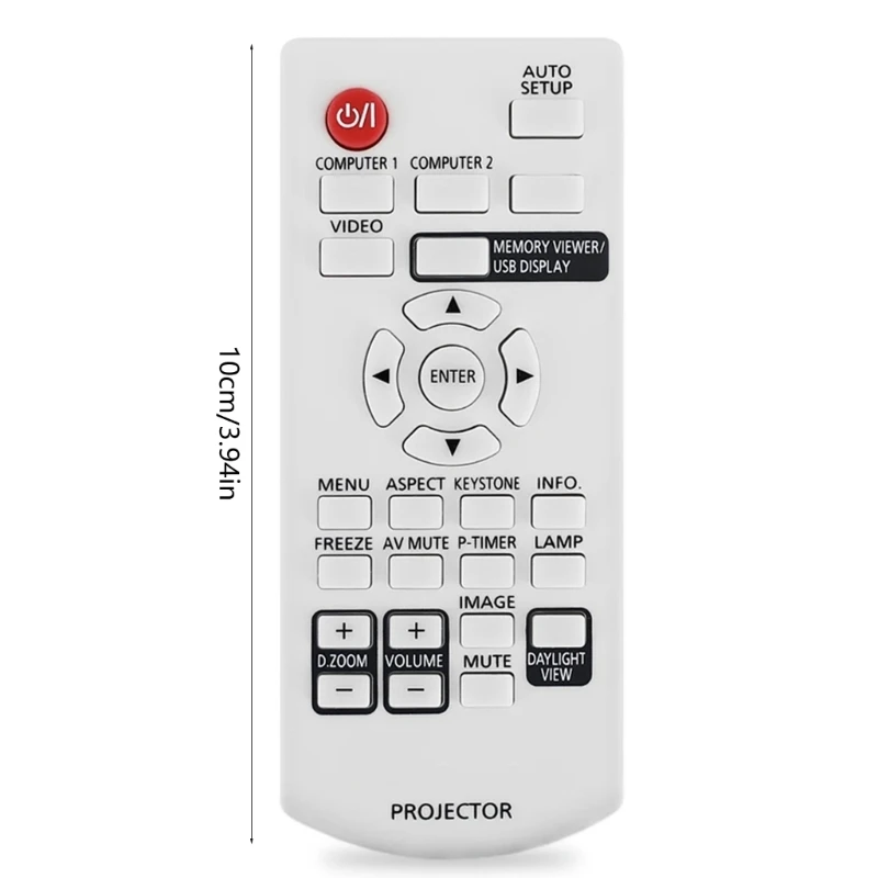 Controle remoto r91a para projetores PT-XW3232STC xw2731 x3220 bx40nt x270c, acessório substituição, operação fácil