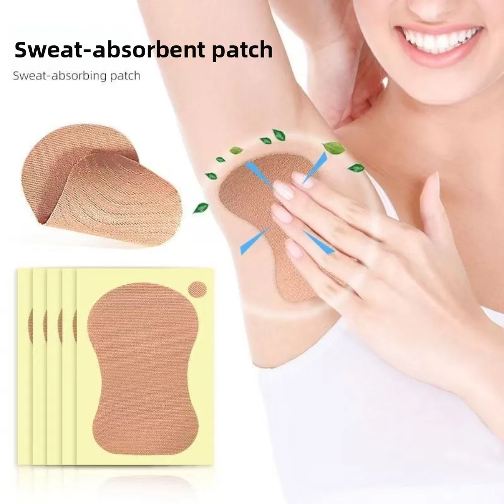 5Pcs Invisible Underarm Anti Sweat Pads Breathable Thin Sweat-Absorbing Patches Seamless Anti Perspiration Pads Women Men