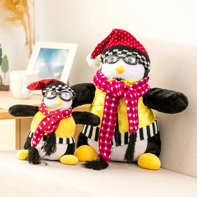 2Sizes Friends Joey\'s Friend Hugsy Plush Toys Cute Penguin Rachel Stuffed Dolls Toys for Children Kids Birthday Christmas Gift