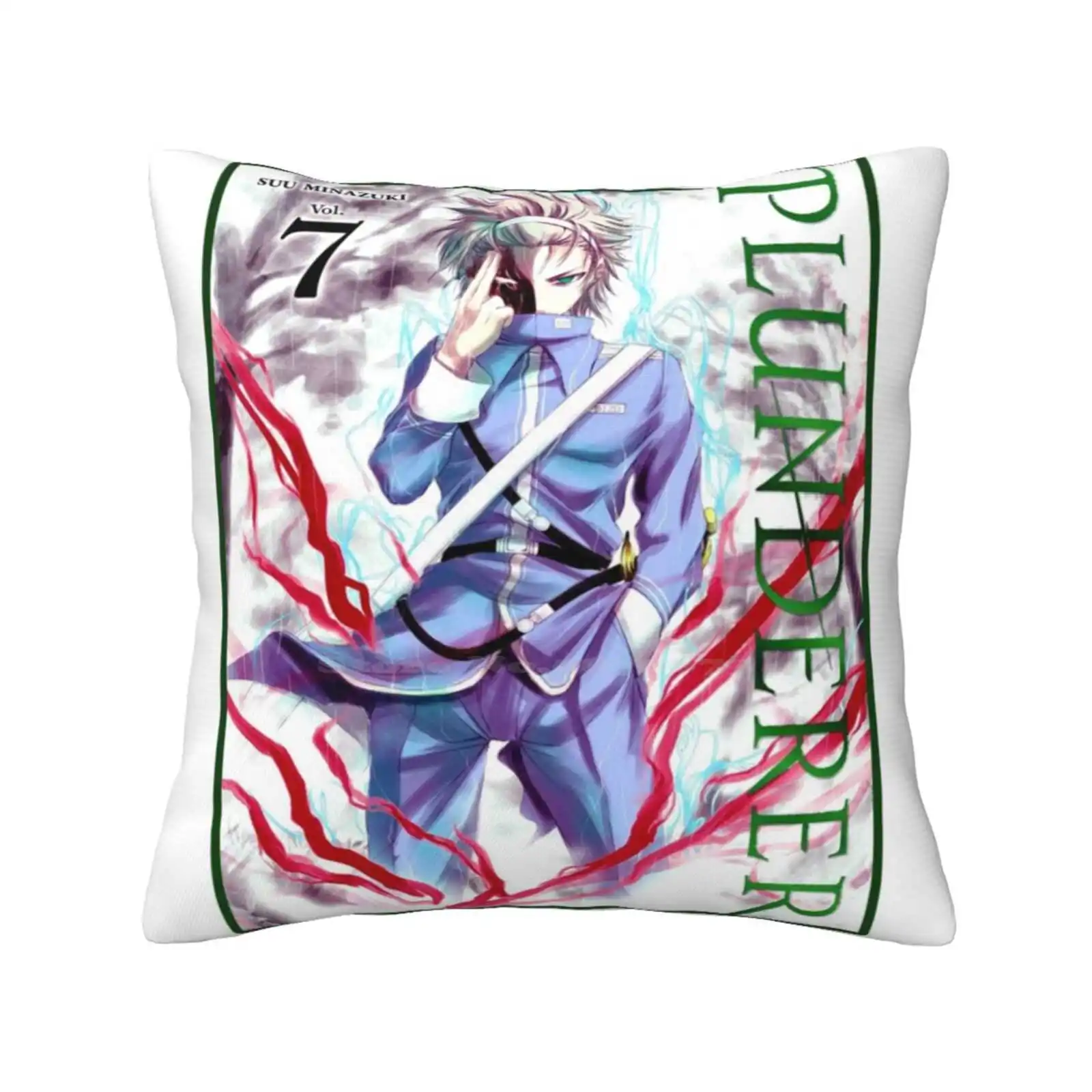 Plunderer Pillows Case Bedroom Home Decoration Plunderer Anime Logo Plunderer Anime Cats Plunderer Logo Plunderer Characters