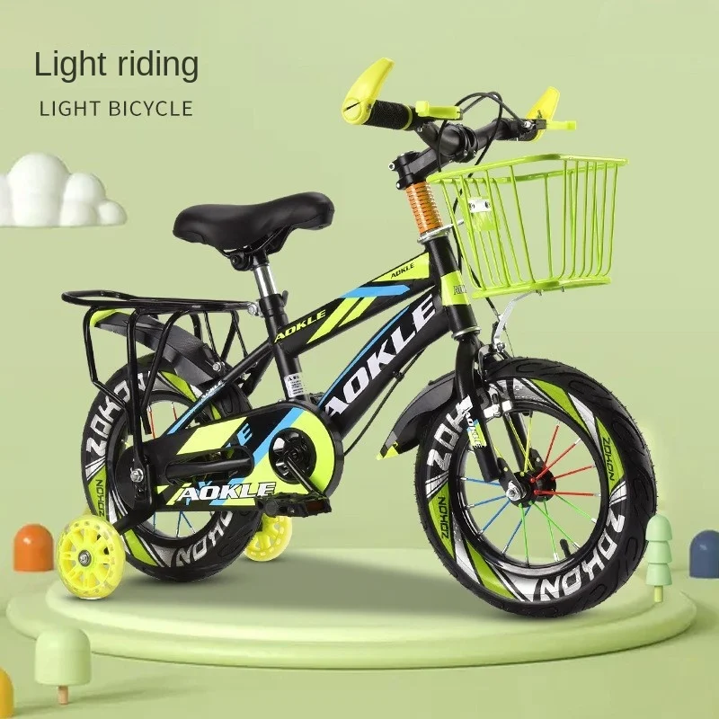 

Children's Bicycles 12-18 Inch Carbon Steel Frame Bicycles For Children Aged 2 To 10 Can Ride Bicycles Boys And Girls Bike New