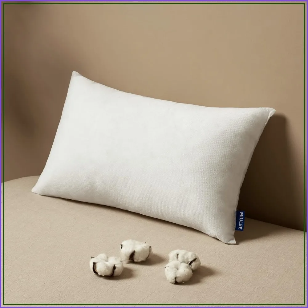 Premium 12x20 Inch Rectangle Throw Pillow Insert