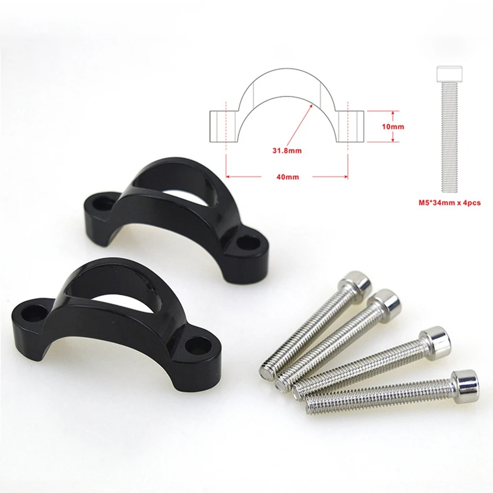 Road Bicycle Handlebar Extended Bracket Rising Spacer For TT Handlebar Parts Handlebar 31.8mm Riser Spacer Kit 10/20mm MTB ﻿