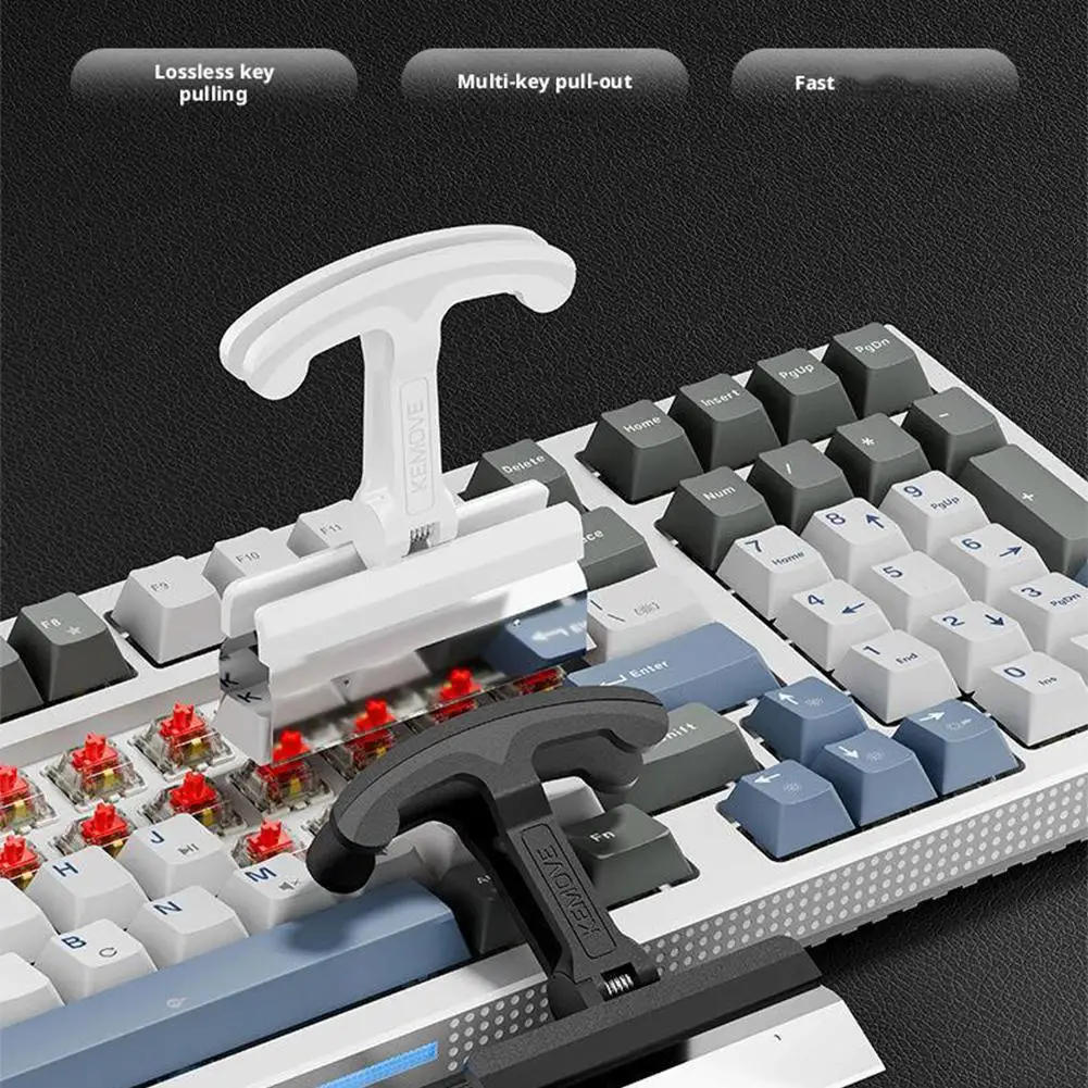 Universal Keycaps Remover Tastatur Kappe Entfernung Werkzeug Keycap Puller Für Mechanische Tastatur DIY Reinigung Werkzeug