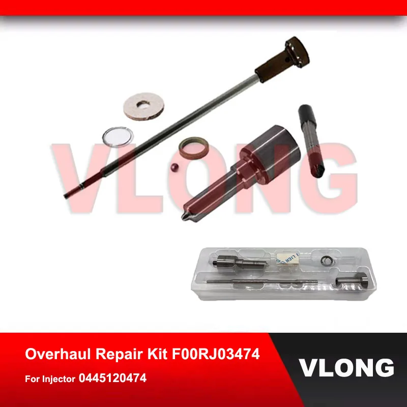 

Inyector Overhaul Kit For YUCHAI YC4E YC6J EU4 Engine J6A00-1112100-A38 0445120110 0445120292 Injector Repair Parts F00RJ03282