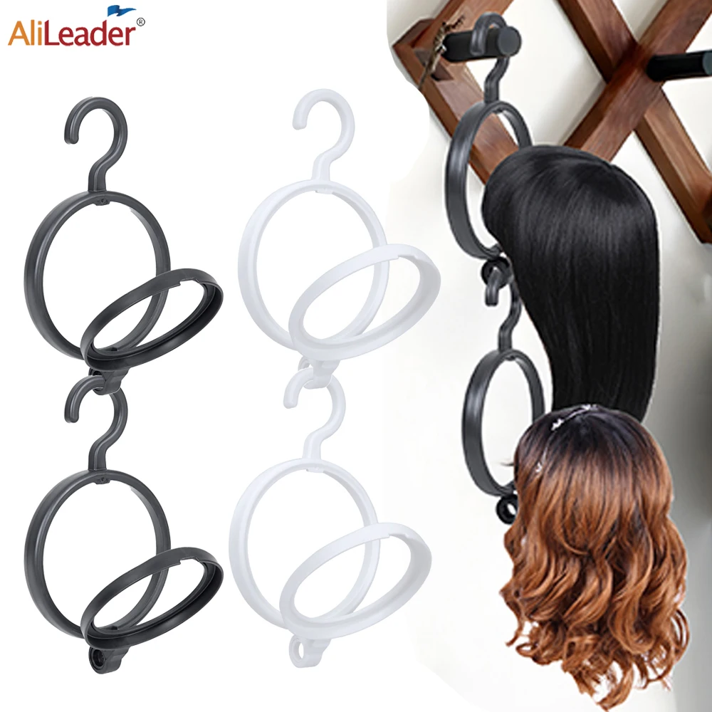 

Professional Wig Hanging Holder Good Quality Plastic Wig Support for Wigs Hats Portable Folding Wig Stand