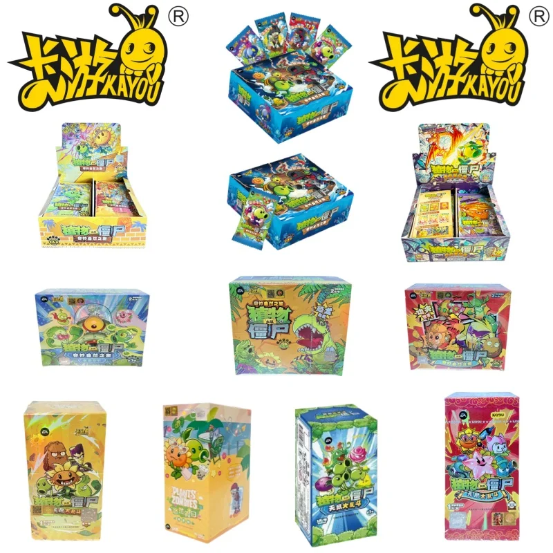 

KAYOU натуральные растения против. карта зомби загадочный Египет чудесное естественное путешествие аниме игра коллекционные карты игрушки подарки