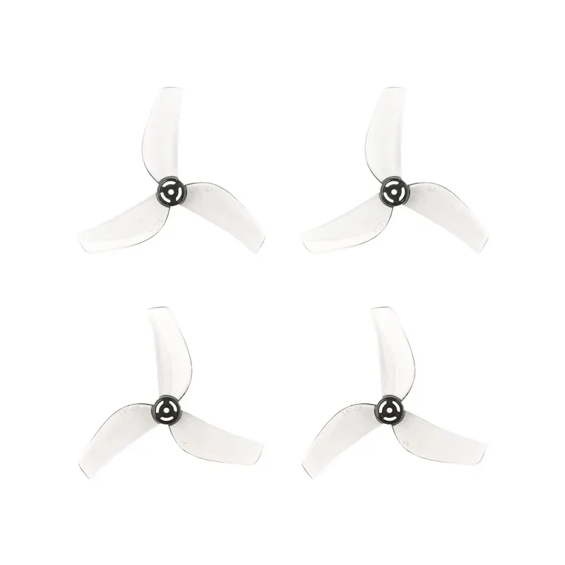 k05 k3 1.0mm Shaft 3-Blade Propellers, Replacement Props for 0802 Brushless Motors, Compatible for Tiny Whoop Quadcopter