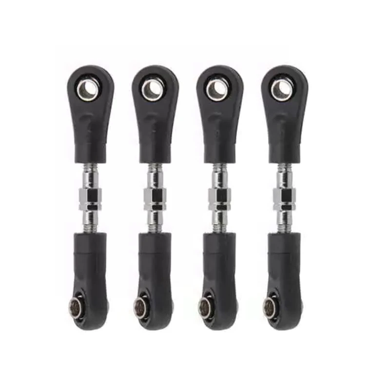 4Pcs Link Pull Rod For 1/10 RC Drift On Road Touring Car(HSP HPI Himoto SST RACING LRP 3Racing Tamiya 58658 Kyosho)