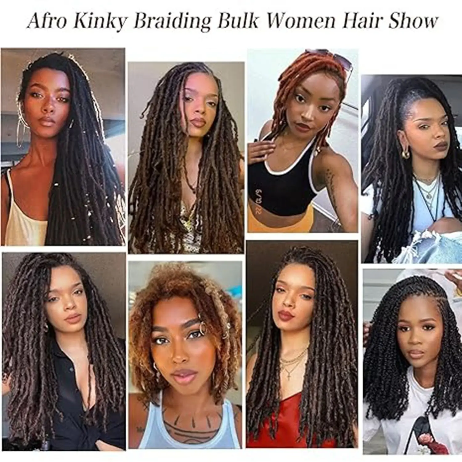 8 Zoll Afro Kinky Bulk Echthaar 30g/Packung für Dreadlock-Verlängerungen, Locs-Reparatur, Twist-Flechtungen, Afro Kinky Echthaar für Locs – Detail 39
