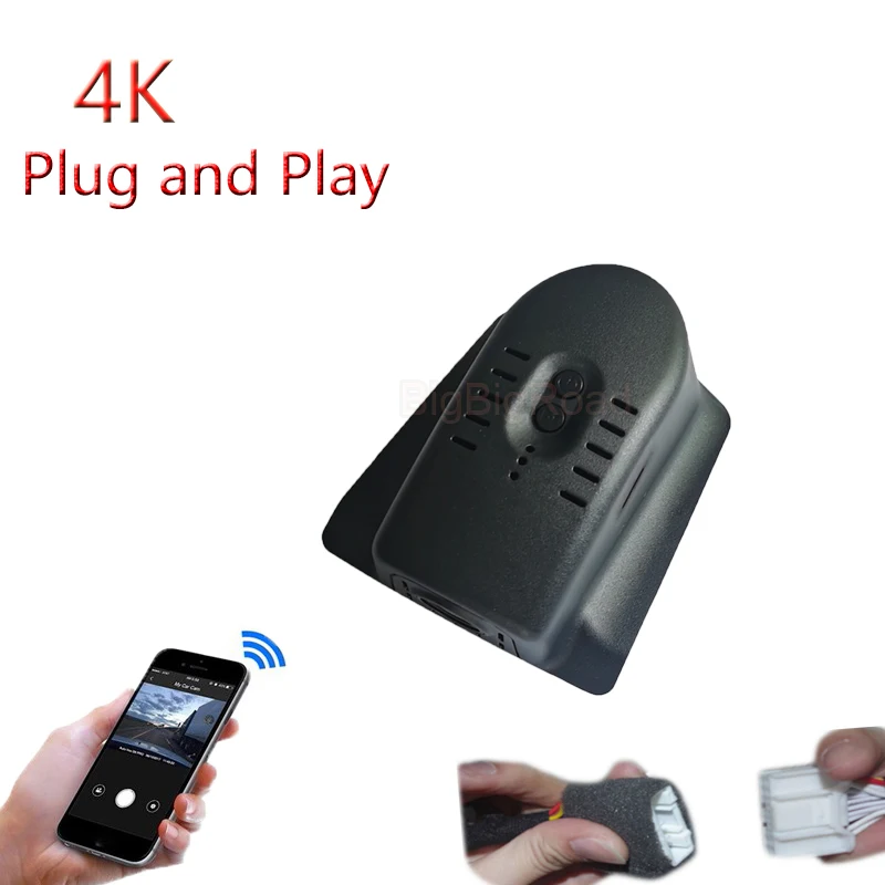 

4K Plug And Play For LYNK&CO 05 Lingke 2020 2021 2022 / Lingke 01 2022 Car Wifi DVR Video Recorder Black Box Dash Cam Camera