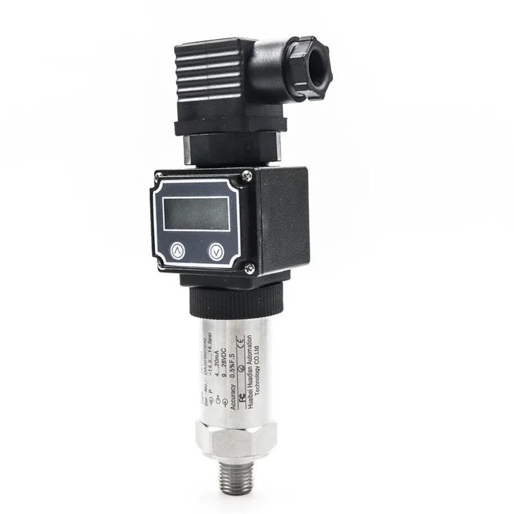 small 4-20ma output  exproof smart silicon resonant sensor pipe water pressure transmitter price with lcd display