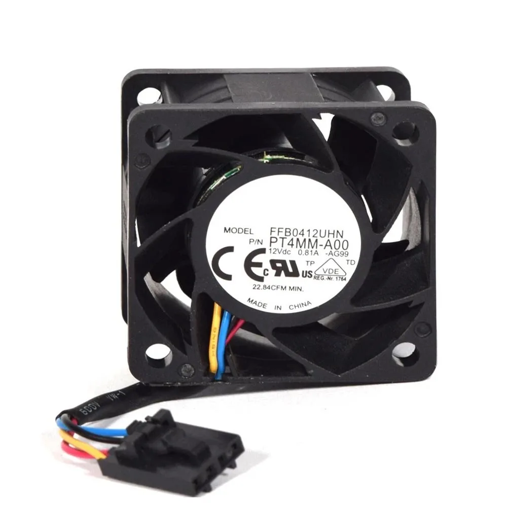 Server Fan For DELL For PowerEdge R210 II 0W7GXP W7GXP FFB0412UJN-AG99 0PT4MM PT4MM-A00 DC12V
