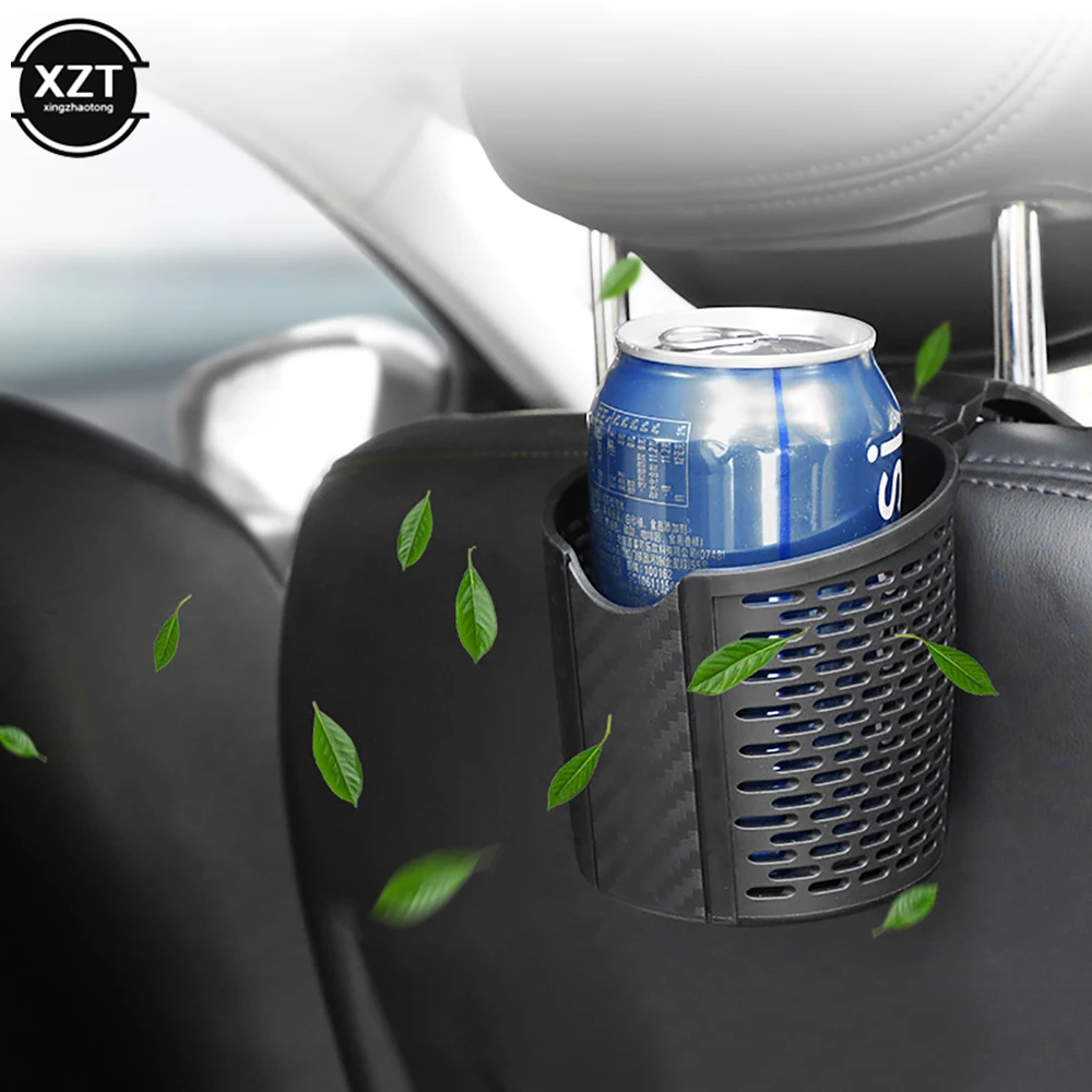 Multifunctional Car Back Seat Cup Holder Hanging Mount Drink Storage Holders Auto Truck Interior Water Bottle Organizers