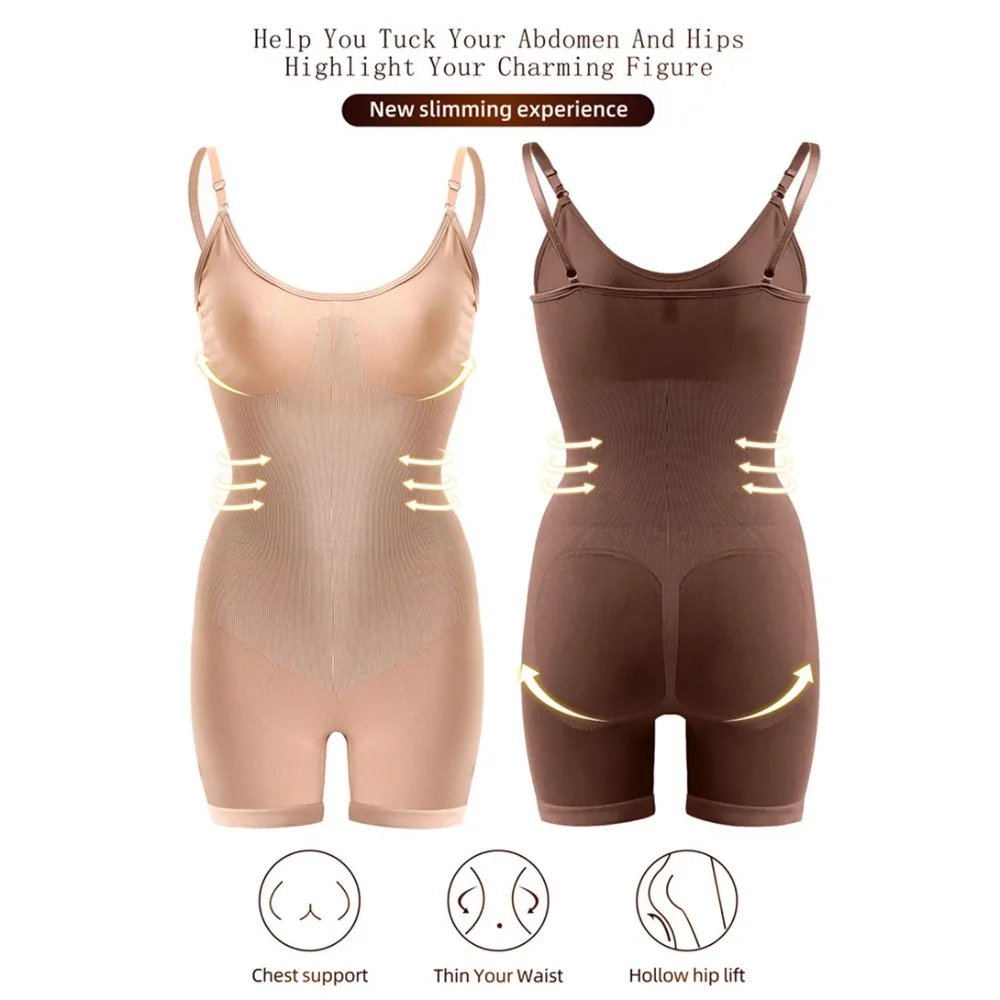 Roupa interior pós-parto corpo shaper sem costura push up bunda levantador bodysuit barriga contração controle de barriga emagrecimento shapewear feminino