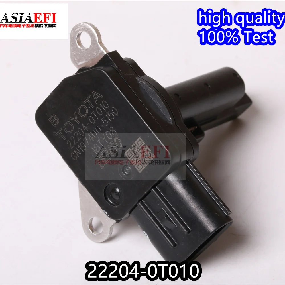 

high quality 22204-0T010 MAF Mass Air Flow Meter For Toyota Highlander Matrix Avalon Camry Yaris Scion Vios Corolla LEXUS